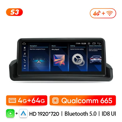 Car Radio for BMW 3 Series E90 E91 E92 2005 2006 2007 2008 2009 2010 2011 Multimedia Player Wireless Carplay Android Auto