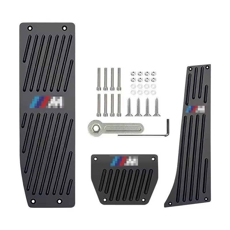 for BMW 3 Series E39/E46/E87/E90/E92 Foot Rest Fuel Brake Non-Slip Gas Pedal Pads Covers Car Accessories