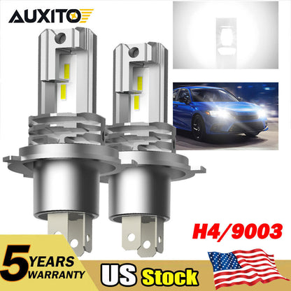 AUXITO H4 9003 Super White 40000LM Kit LED Headlight Bulb High Low Beam Fog Lamp