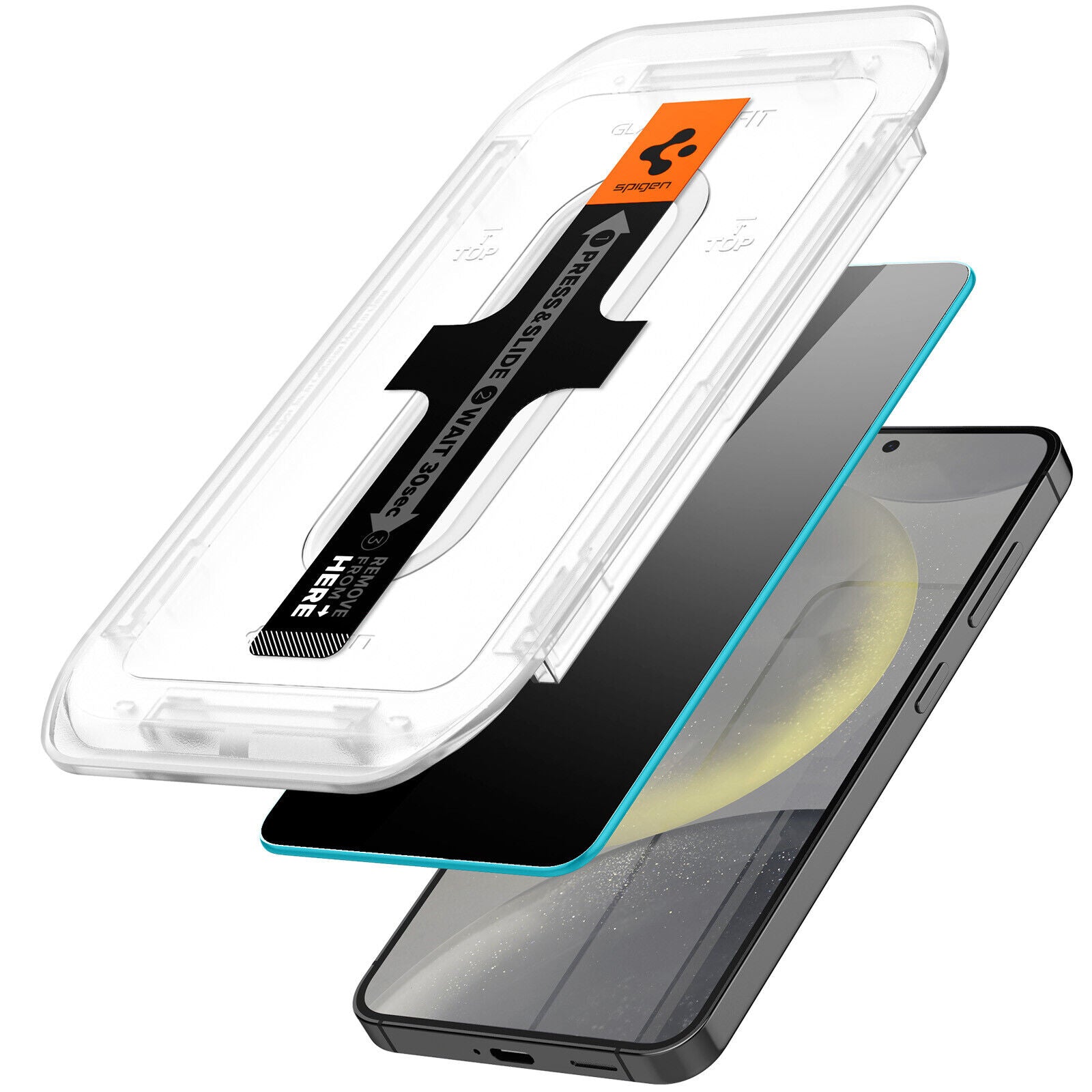 Spigen Glastr Ezfit Privacy Screen Protector for Galaxy S24 Ultra, S24 Plus, S24