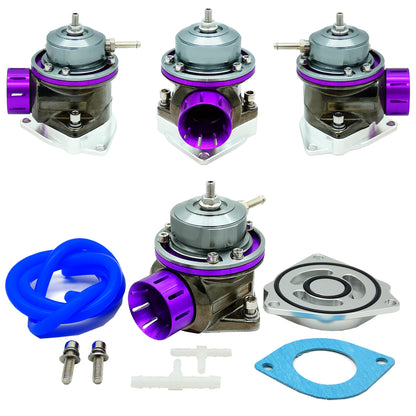 FV 40Mm BOV Blow off Valve Kit PURPLE for Honda Civic, Accord, Hyundai Veloster