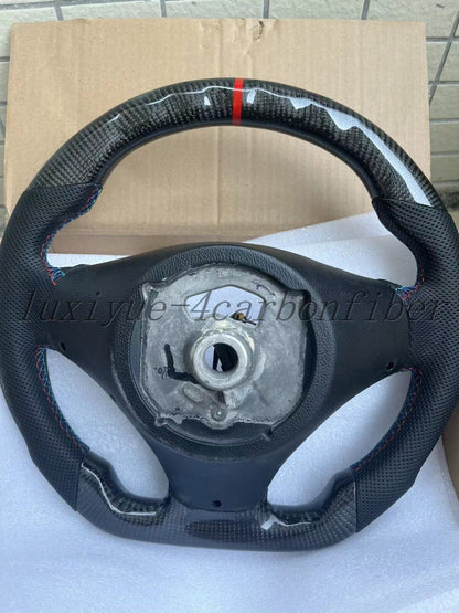 For BMW 3 Series E90 E91 E92/1 Series E81 E82 Carbon Fiber Steering Wheel Frame