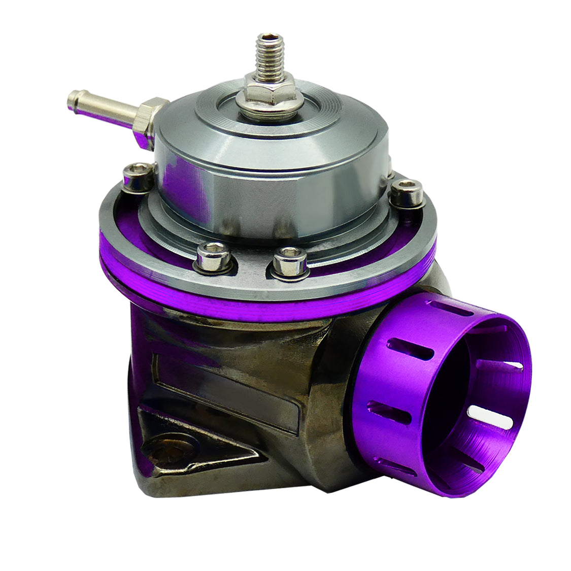 FV 40Mm BOV Blow off Valve Kit PURPLE for Honda Civic, Accord, Hyundai Veloster