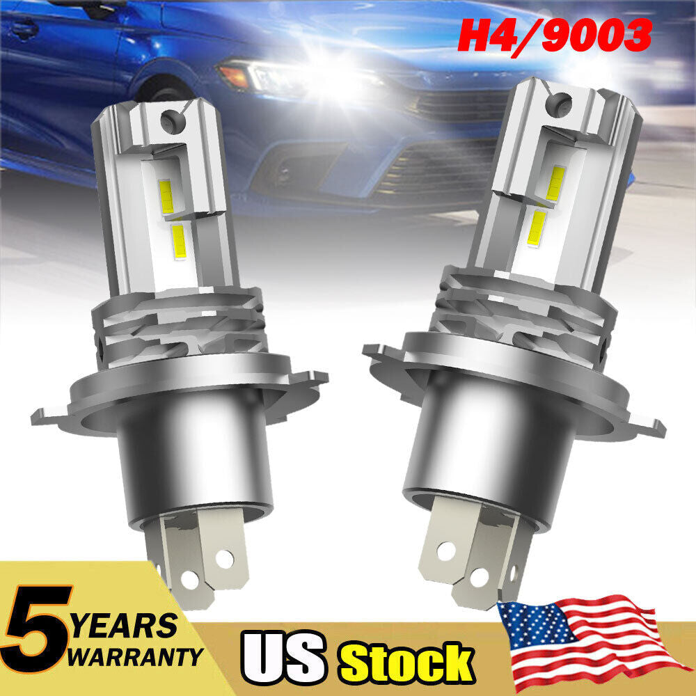 AUXITO H4 9003 Super White 40000LM Kit LED Headlight Bulb High Low Beam Fog Lamp