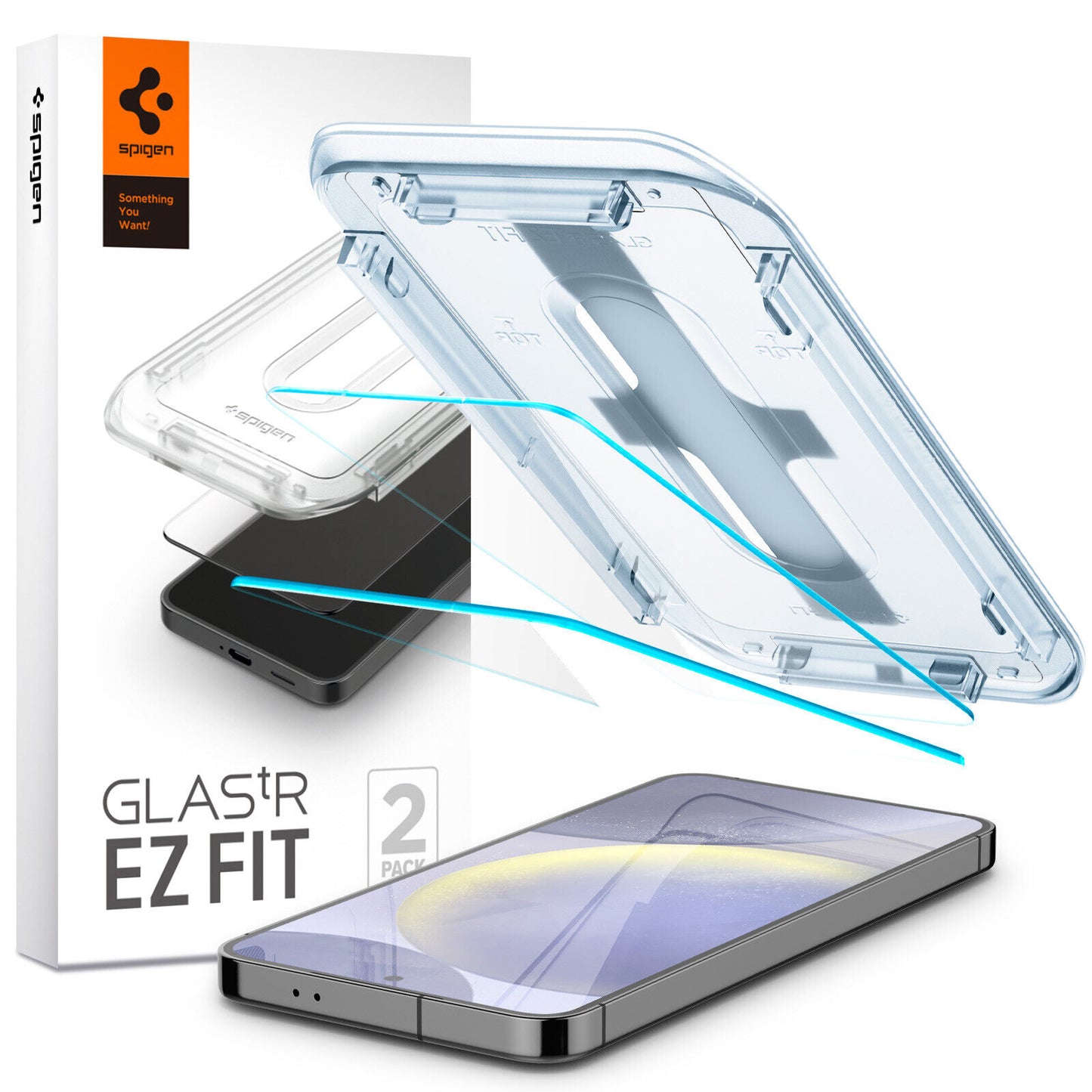 Spigen Glastr Ezfit Screen Protector for Samsung Galaxy S24 Ultra | S24+ | S24